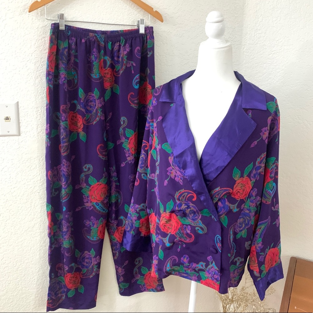Vintage Victoria’s Secret Gold Label Pajama Set